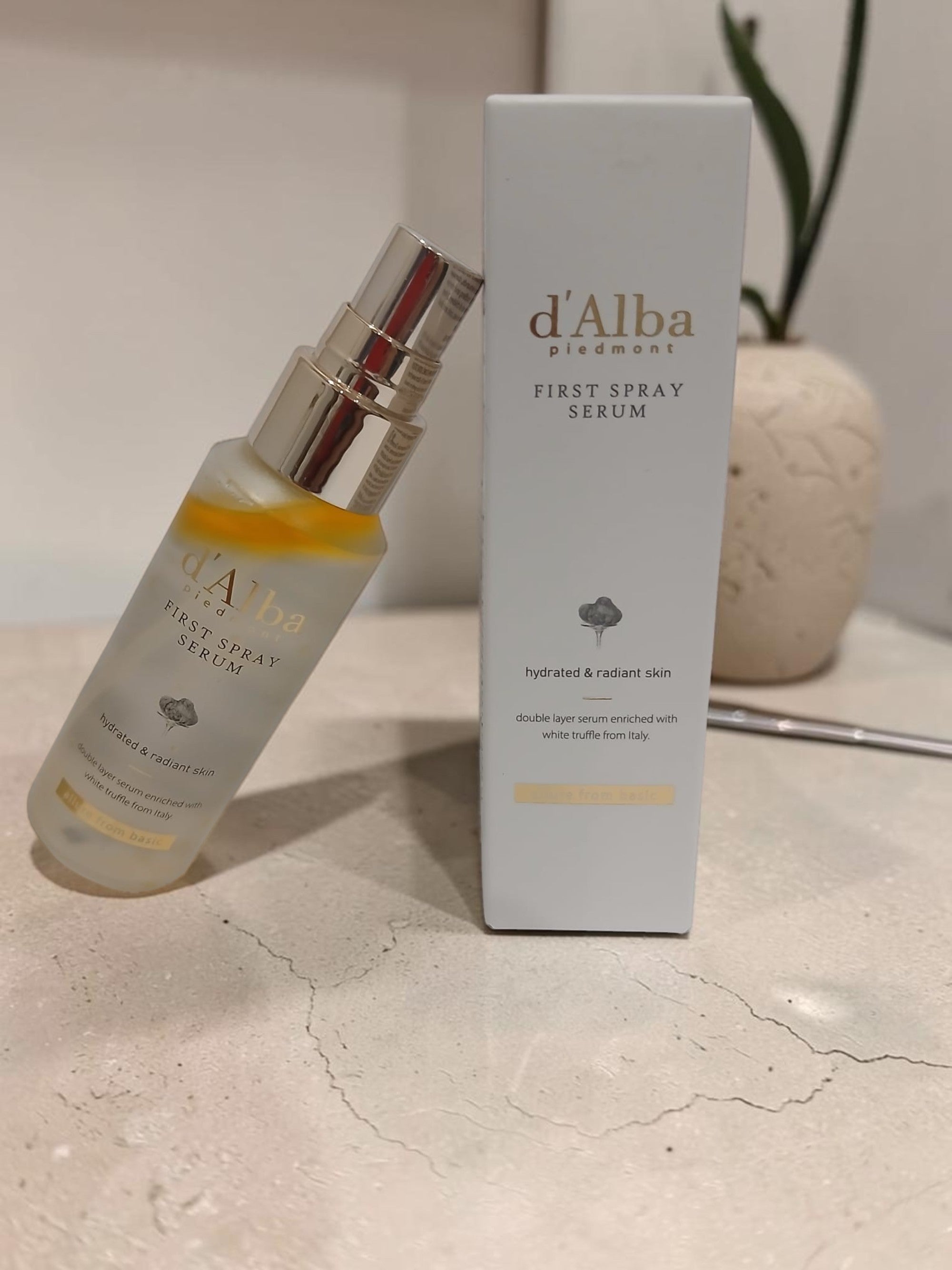 d'Alba White Truffle First Spray Serum (50ml) - Brillo e Hidratación Glass Skin