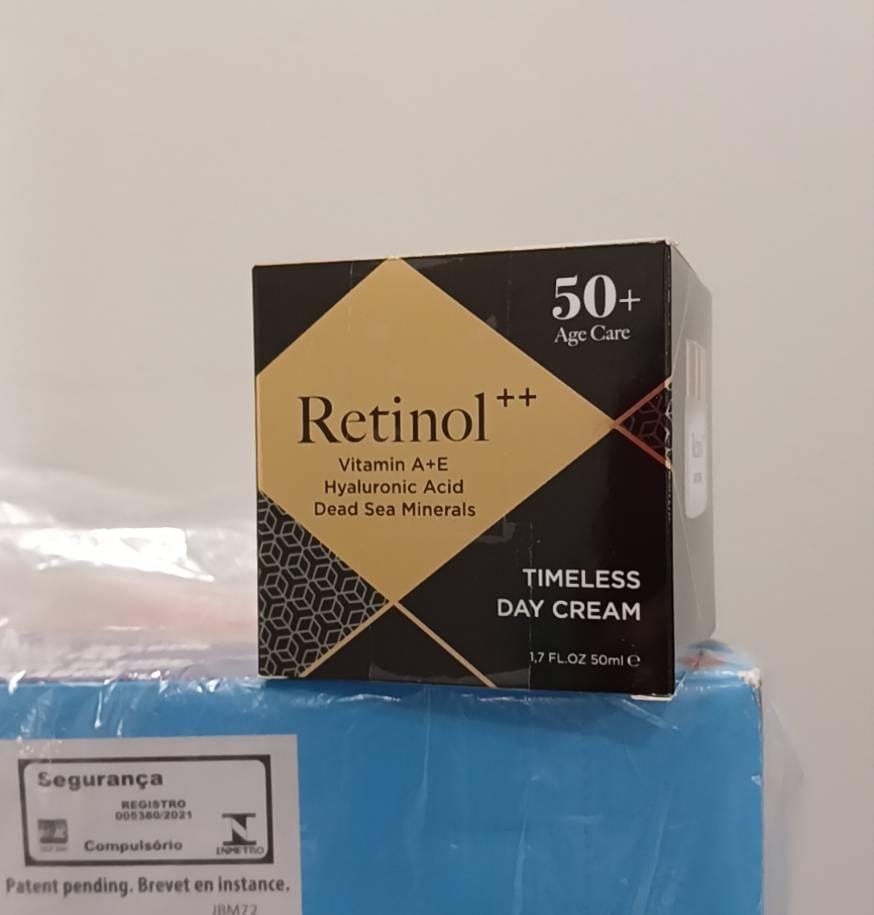 EDOM Retinol++ Timeless Day Cream 50+ Age Care (50ml) - Crema de Día Antiedad EDOM Retinol++ Timeless 50+ con Minerales del Mar Muerto (50ml)