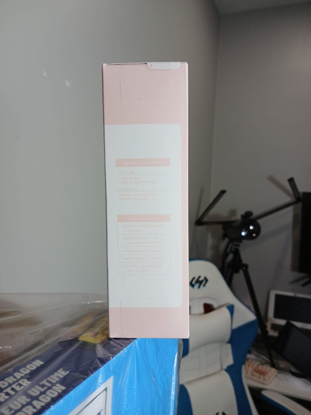 DEARBOO Glass Skin Snail Toner - Hydrating & Calming Facial Toner (250ml) - Tónico Facial Coreano DEARBOO Glass Skin - Mucina de Caracol e Hidratación Profunda (250ml)