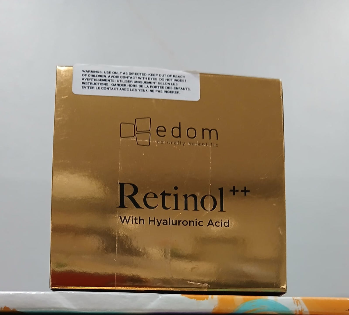 EDOM Retinol++ Timeless Day Cream 50+ Age Care (50ml) - Crema de Día Antiedad EDOM Retinol++ Timeless 50+ con Minerales del Mar Muerto (50ml)