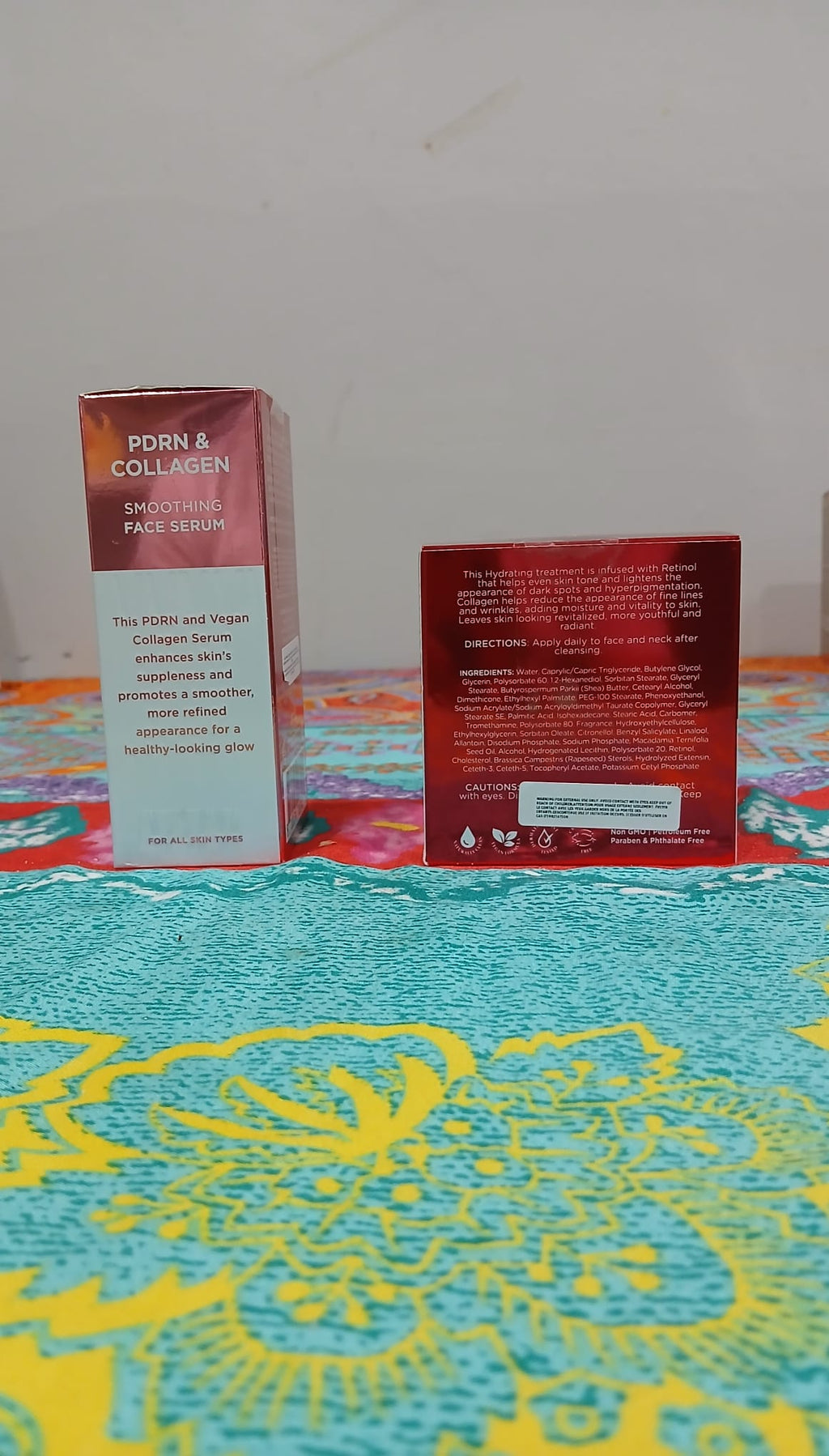 CB Clear Beauty PDRN & Collagen Serum with Retinol & Collagen Day Cream Premium Lifting Duo Kit - Kit de Rutina Facial Efecto Lifting CB Clear Beauty - Suero de PDRN y Crema de Día de Colágeno