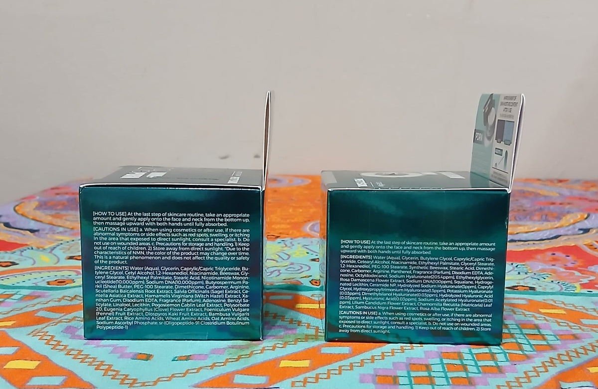PRETTYSKIN Hyaluron PDRN & 2% NMN + PDRN Biotox Day & Night Cream Routine Duo Kit - Kit Facial Antiedad Celular PRETTYSKIN – Crema de Día Hyaluron PDRN y Crema de Noche 2% NMN Biotox (2 x 50ml)