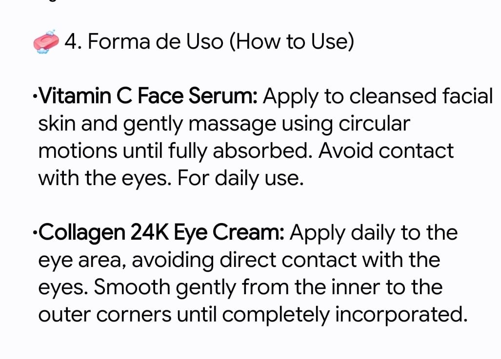 Delfanti Milano Collagen 24K Eye Cream & Spa Cosmetics Vitamin C Serum Routine Duo Kit - Kit de Rutina Facial de Lujo Oro 24K y Vitamina C - Crema de Ojos Delfanti y Suero Spa Cosmetics