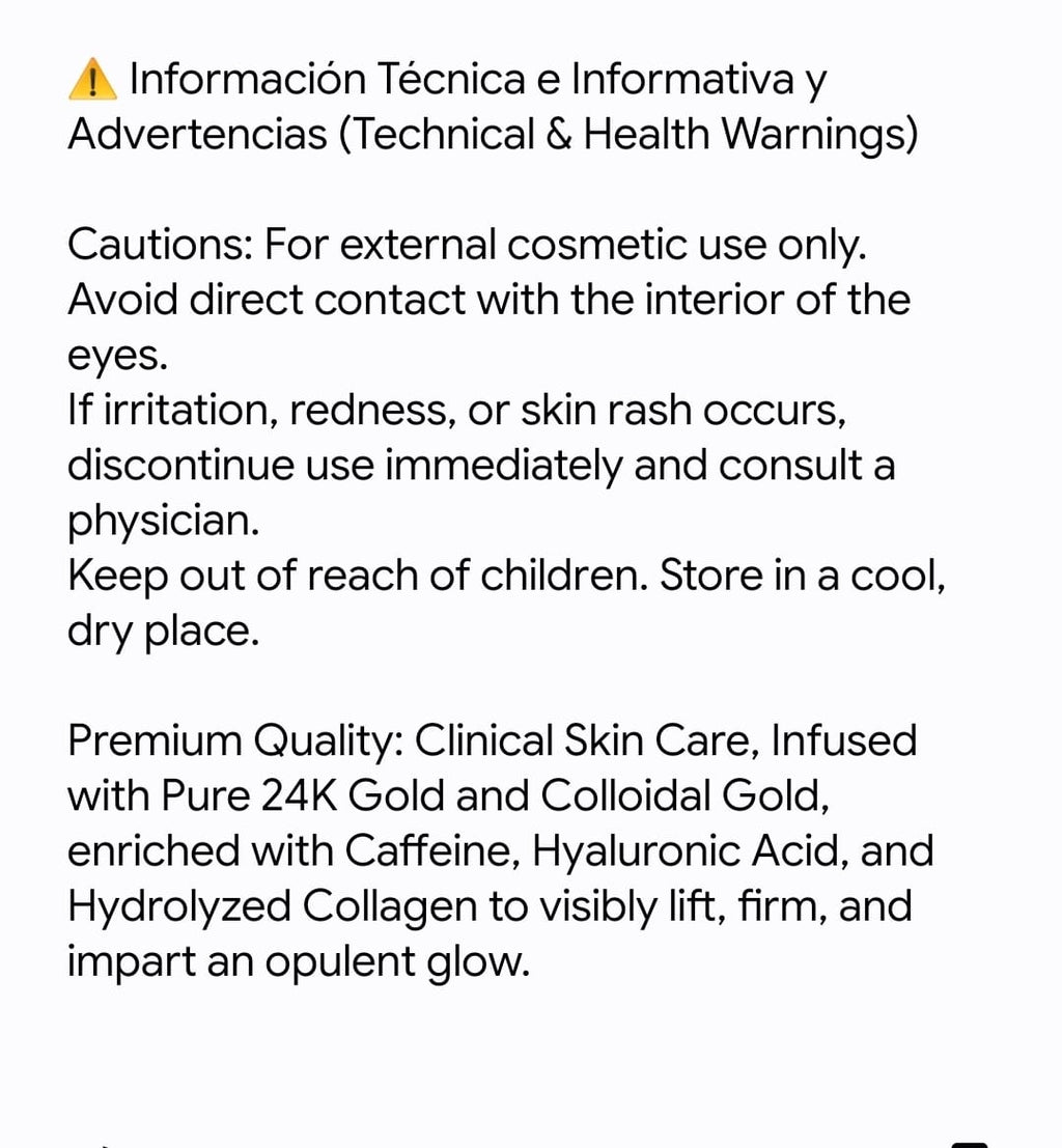 Delfanti Milano Collagen 24K Eye Cream & Spa Cosmetics Collagen Face Serum Routine Duo Kit - Kit de Rutina Facial de Lujo Oro 24K y Colágeno - Crema de Ojos Delfanti y Suero Spa Cosmetics