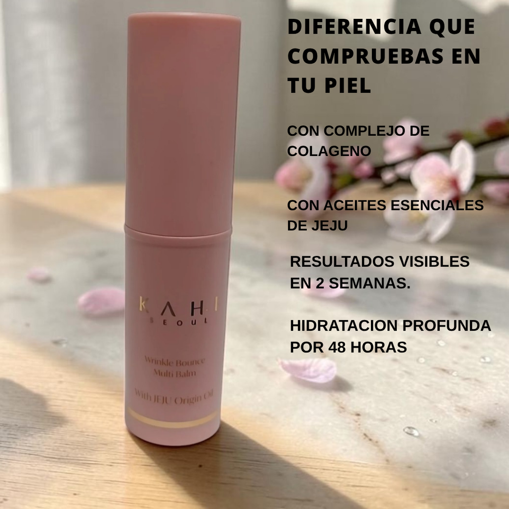 KAHI Wrinkle Bounce Multi Balm ( 9g )- Barra Antiarrugas viral Coreana
