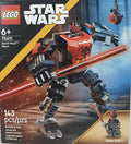 LEGO Star Wars 75411 Darth Maul Mech Building Toy Set 143 Pcs (LEGO Star Wars 75411 mech de Dart Maul -set de construccion 143 Piezas)