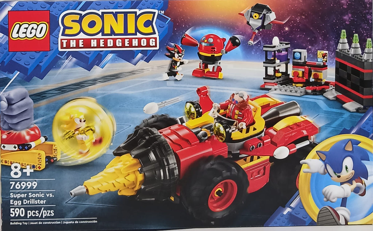 Sonic the Hedgehog Speed Boat Building Set - Sonic Racer Block Toy (set de Construccion Lancha )
