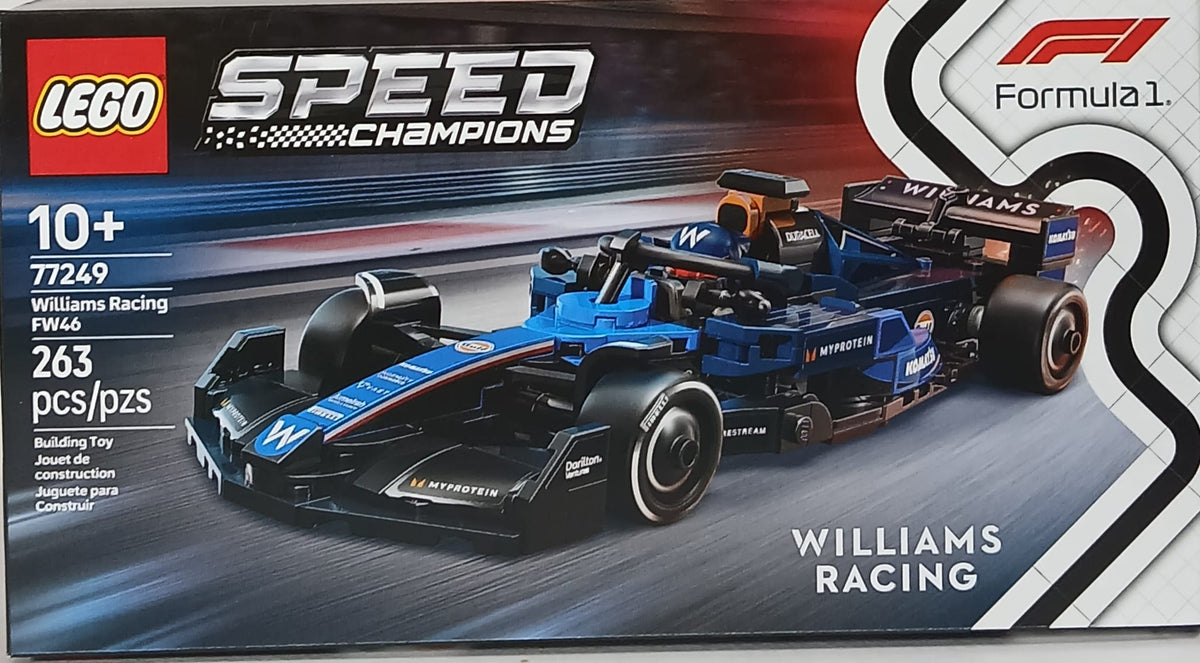LEGO Speed Champions Williams Racing FW46 Formula 1 Race Car set (LEGO Speed champions-auto de Carreras Williams Racing FW46 Formula 1 set)