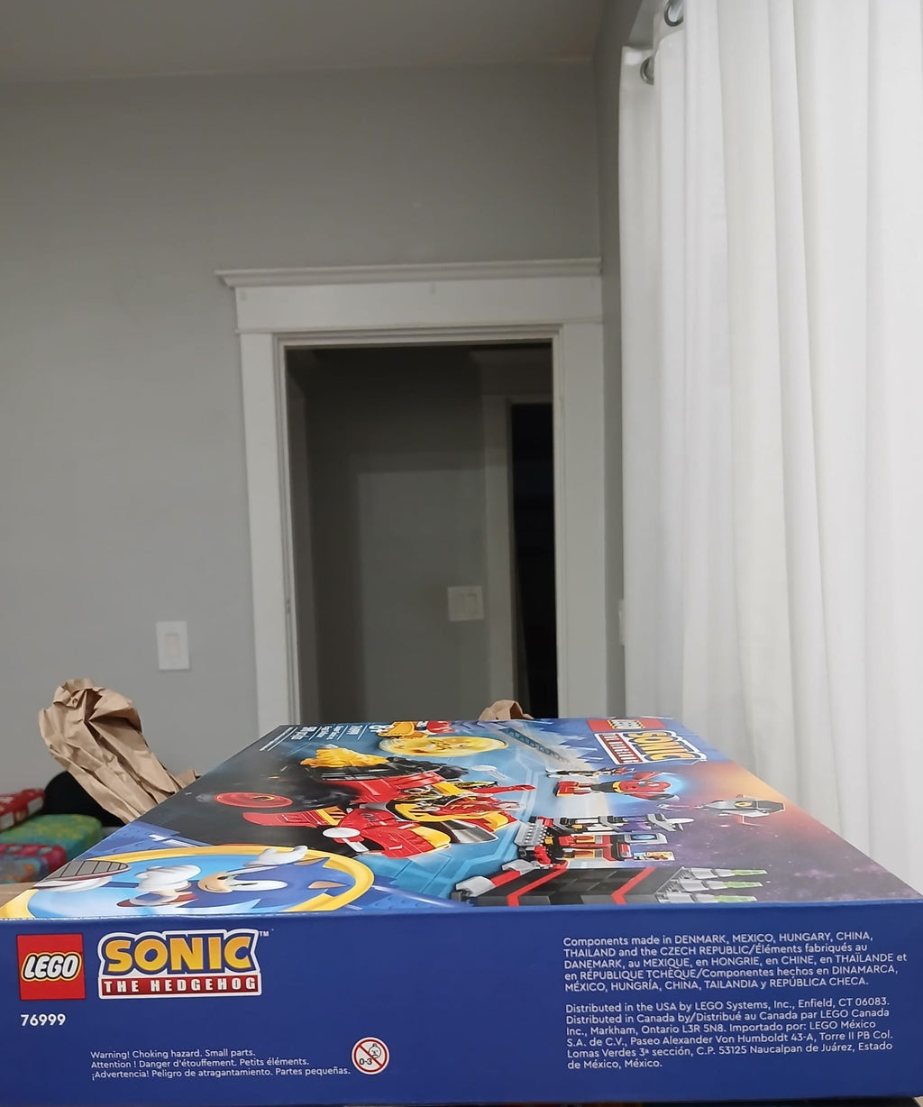 Sonic the Hedgehog Speed Boat Building Set - Sonic Racer Block Toy (set de Construccion Lancha )