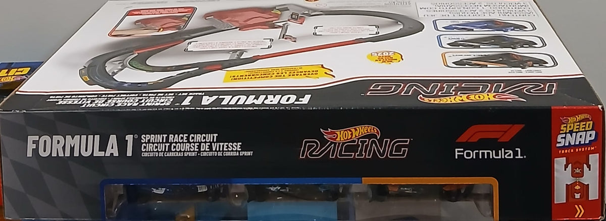 * Hot Wheels Racing Formula 1 Sprint Race Circuit Track Set with 3 Cars *Pista de Carreras Hot Wheels Racing Formula 1 Sprint Race Circuit con 3 Autos