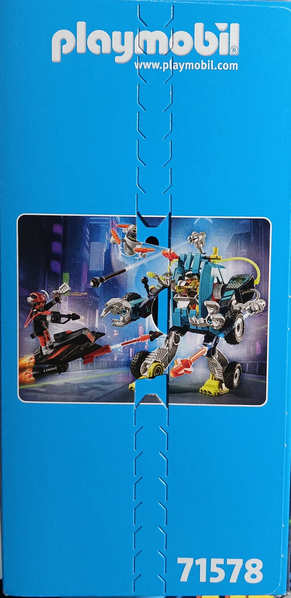 PLAYMOBIL Promo Pack: Robot vs. Glider Futuristic Playset (71578)- Set de Figuras PLAYMOBIL Promo Pack: Robot vs. Planeador (71578)