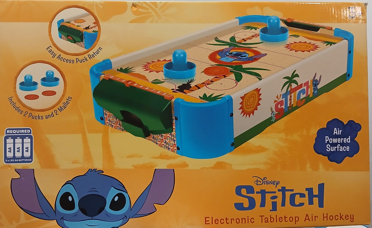 Marvel Spider-Man Electronic Tabletop Air Hockey Game by World Tech Toys - Mini Mesa de Air Hockey Electrónica de Marvel Spider-Man World Tech Toys