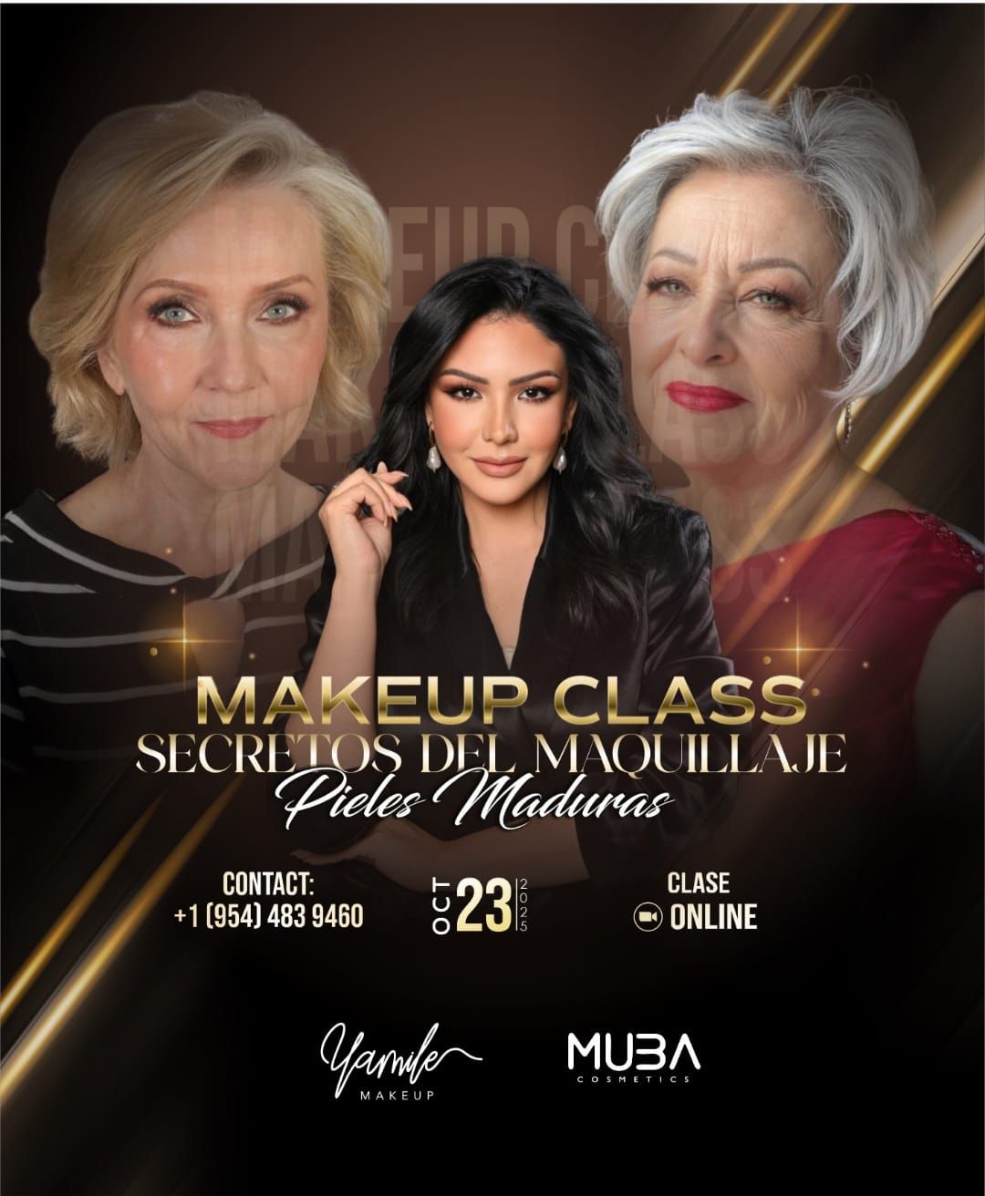 Makeup Class for Mature Skin: Secrets of Angeless Beauty (Clase de Maquillaje para Piel Madura: Secretos de la Belleza Sin Edad)