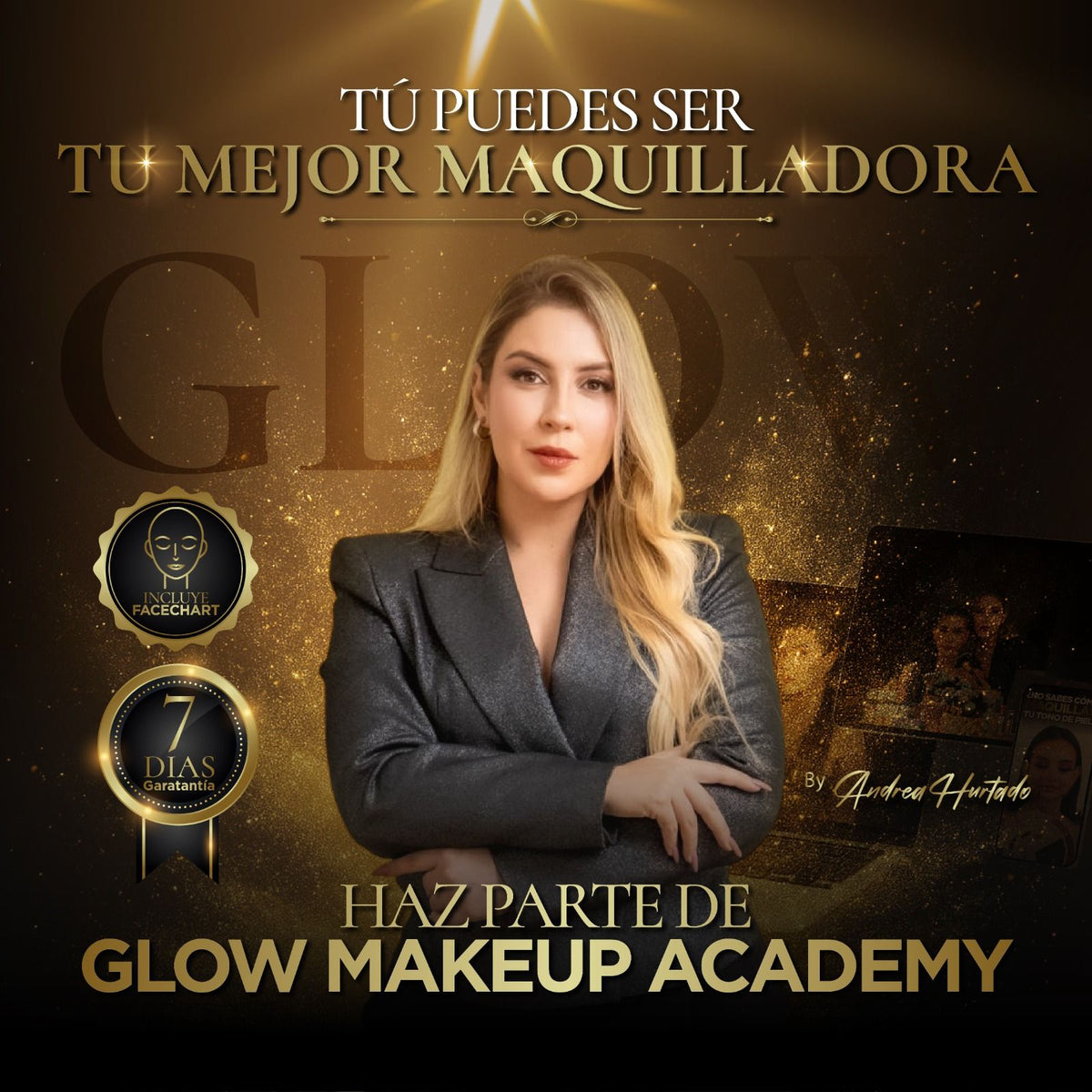 Glow Makeup Academy : Become Your Own makeup Artist (Glow Makeup Academy : conviertete en tu propia maquilladora)