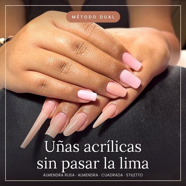 Manicure: Método Dual con Técnicas de Almendra Rusa, Cuadrada y Stiletto (Manicura: Método Dual con Técnicas de Almendra Rusa, Cuadrada y Stiletto )